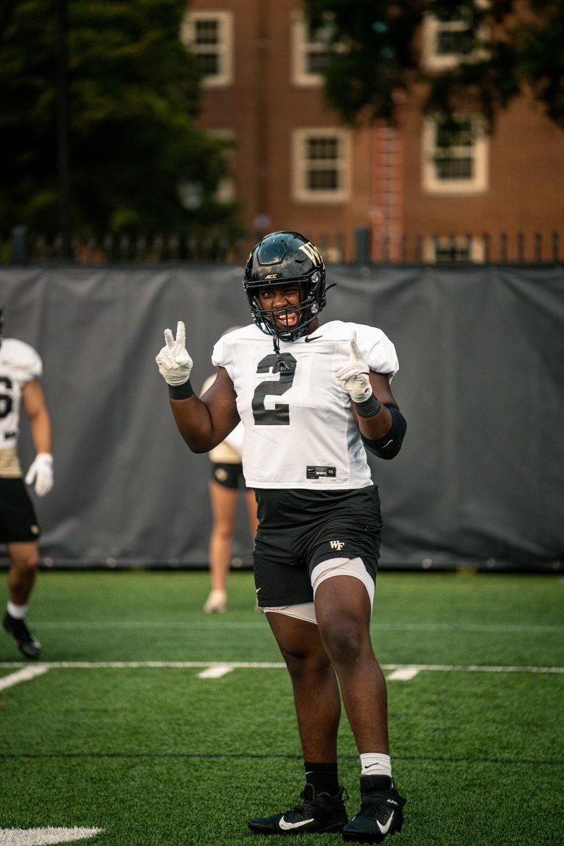 Highest-graded Power Five interior defensive lineman:

🎩 Kobie Turner, Wake Forest - 90.6

(📸: <a href="/WakeFB/">Wake Forest Football</a>)