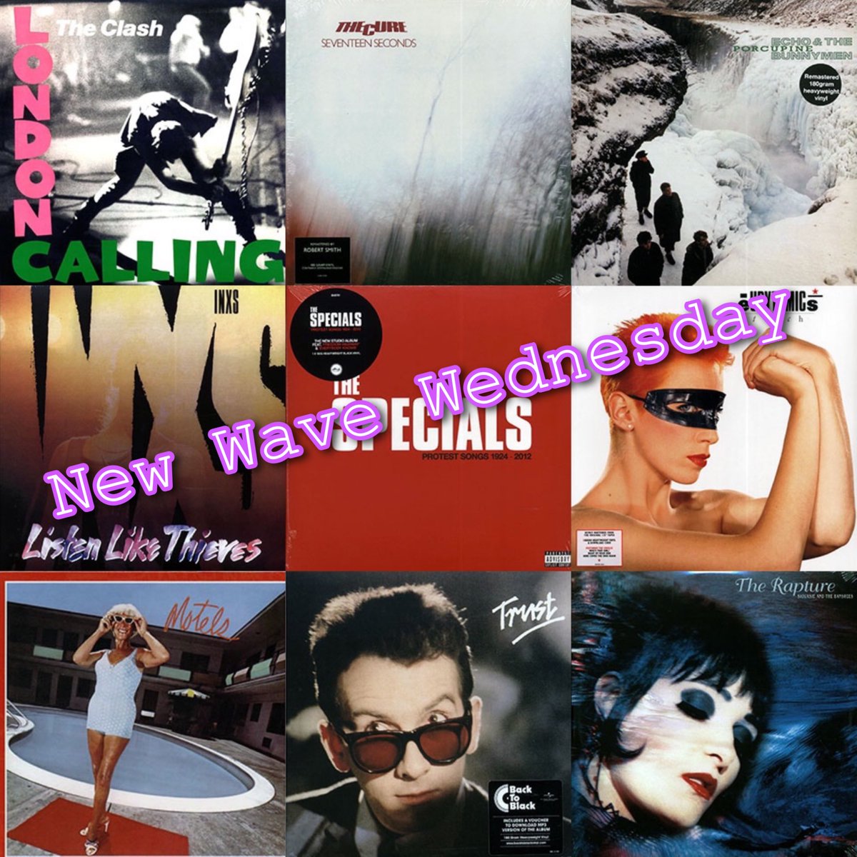 MillionsOfRecs's tweet photo. #NewWaveWednesday - hundreds more in stock on vinyl and CD. #LP #cds #vinylrecords #inxs #newwave #vinylnation #eurythmics #theclash #thespecials #thecure #punkrock #supportsmall #echoandthebunnymen #siouxsieandthebanshees #elviscostello https://t.co/ft4vVpv5Zn