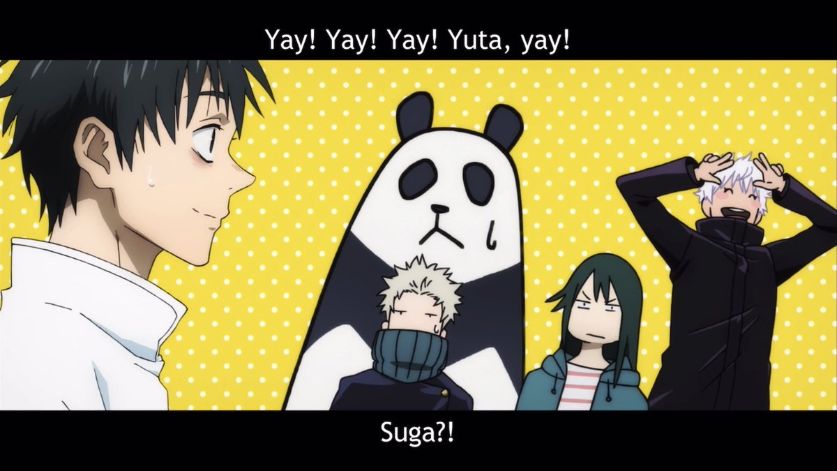 #JJK0 #JUJUTSUKAISEN0 

╭┈┈┈⋆*.･.•:⋆*･┈┈┈╮           
 | Sh*t. I’m related to the |
 | blindfold mf
╰┈┈┈⋆*.･.•:⋆*･┈┈┈╯            
                       O          
                       o                
                      °