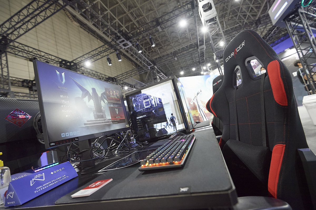 dxracerjapan's tweet photo. おはようございまDX💺
朝からTGSのDX撮影CREWとしてジョインの@EI_SYA_KEN さんから渋い画像が届きました📸 OMG😱 GG!!
#DXRacer #DXFamily #TGS2022 https://t.co/Txqn8HEIcd