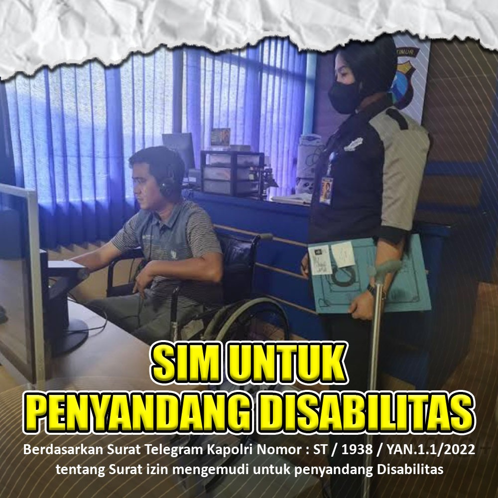 Terimakasih sudah mempermudah penyandang disabilitas dlm membuat SIM
#BersamaHadirMelayani
Pelayanan Pengabdian