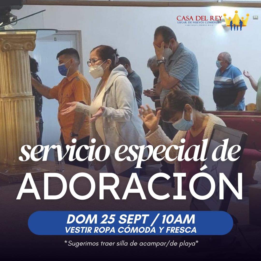 casadelreycrpr's tweet photo. Debido a la falta de energía eléctrica y del servicio de agua en nuestro templo, no nos reuniremos el jueves.
Nos veremos en modo presencial este domingo a las 10am en el templo. Sugerimos vestir ropa cómoda y fresca y traer su silla de acampar/de playa para su mayor comodidad. https://t.co/3kpXm2dnsh
