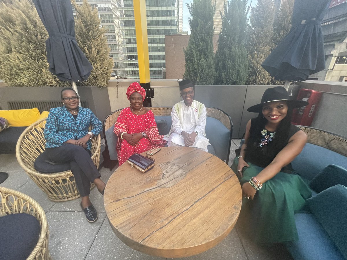 Very happy to have been special guest this evening in #Manhattan in celebration of release of  new single by Flavour, famous Nigerian musician known as “Africa’s Highlife King”. I spoke about #ARDN Red Card Campaign redcardpledge.com.