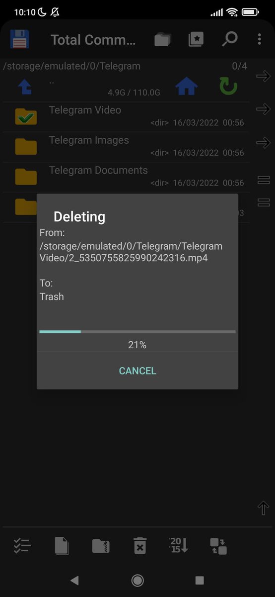 peacetekfeedbak's tweet photo. if you've got lazy with your tech hygiene, and you're running low on #storage, check out your disk usage with #DiskUsage🧹
#Android's file system access changed in a system update last year and orphaned 18+GB of videos from #Telegram. I always wondered where my free space went 🙄 https://t.co/DJixNTbkoi