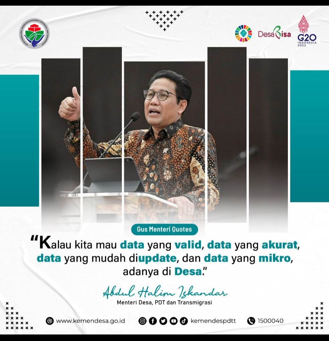 Rivayanti8's tweet photo. Data SDGs adalah Data milik desa
#DataAkuratDariDesa
#SDGsDesa
@jokowi
@halimiskandarnu
@Kemendespdtt
@malik_haramain
@imansyukri
@taufikmadjid71
@yusradaridesa
@azzameldzikrie
@tppkemendes
#TPPPali https://t.co/69hKFs1wuS