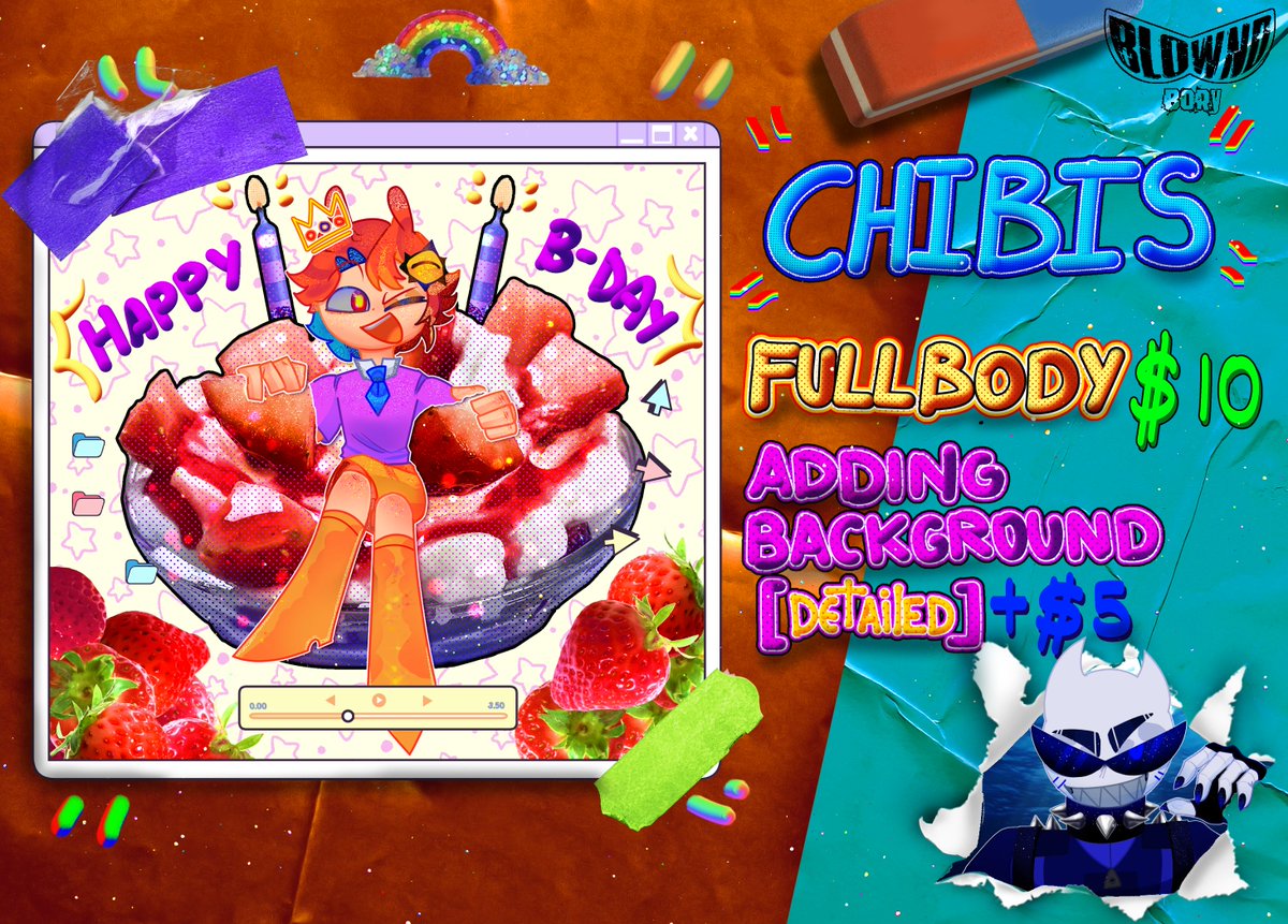 HeyBlownd's tweet photo. HELLOOO GUUYYS‼ I just opened commissions if you are interested you can send me a direct message‼ I would also like it if you shared it, it would help me a lot❗🦈🎨
#meart #comissionesopen #chibis #artedigital #comissions https://t.co/lUbj7j9cD1
