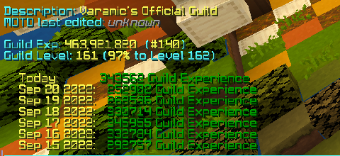 VaramicGuild's tweet photo. #140 Guild in @HypixelNetwork 👀 https://t.co/RB5YxJjfhr