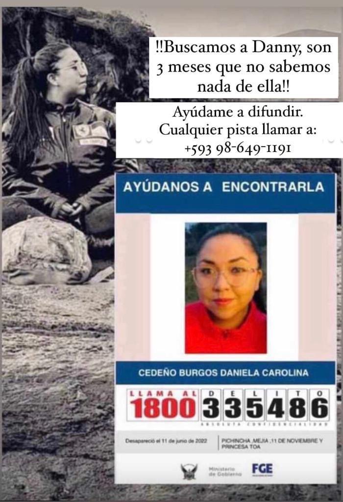 CrisZapataB's tweet photo. Ayudemos a difundir por favor https://t.co/i6P9Yf9rwl
