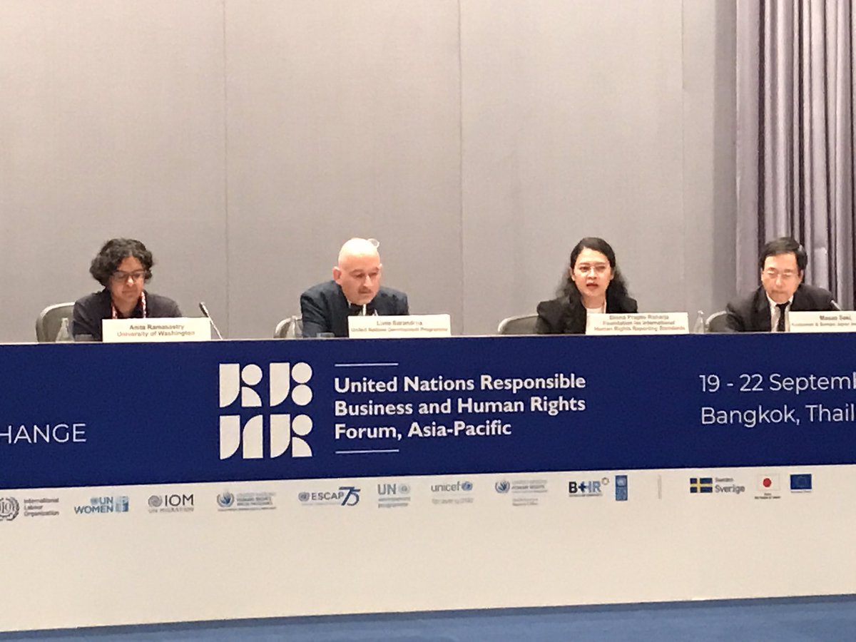 SagitaAdesywi's tweet photo. Guidelines on bizz and human rights help to bridging the gap as not only expect govt to do the work but all stakeholders includ bizz and civil societies - @Dinna_PR at UN #RBHRForum @liviosarandrea @HaRiver @Akikosato711 @FIHRRST https://t.co/Pl1chjERQs