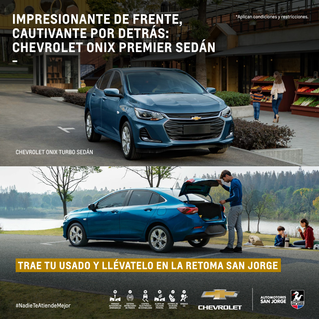 AutoSanJorge's tweet photo. El increíble diseño de nuestro #Onix hará que no te quieras bajar de él
📲3126589448
#NadieTeAtiendeMejor #Promociones #Chevrolet #Carronuevo #Autonuevo #Estrenahoy #Surbogota #Centromayor #Ciudadmontes #Soacha #Autopistasur #Bosa #Bogotasur #Girardot #melgar #chevroletmelgar https://t.co/DNAKsDowIv
