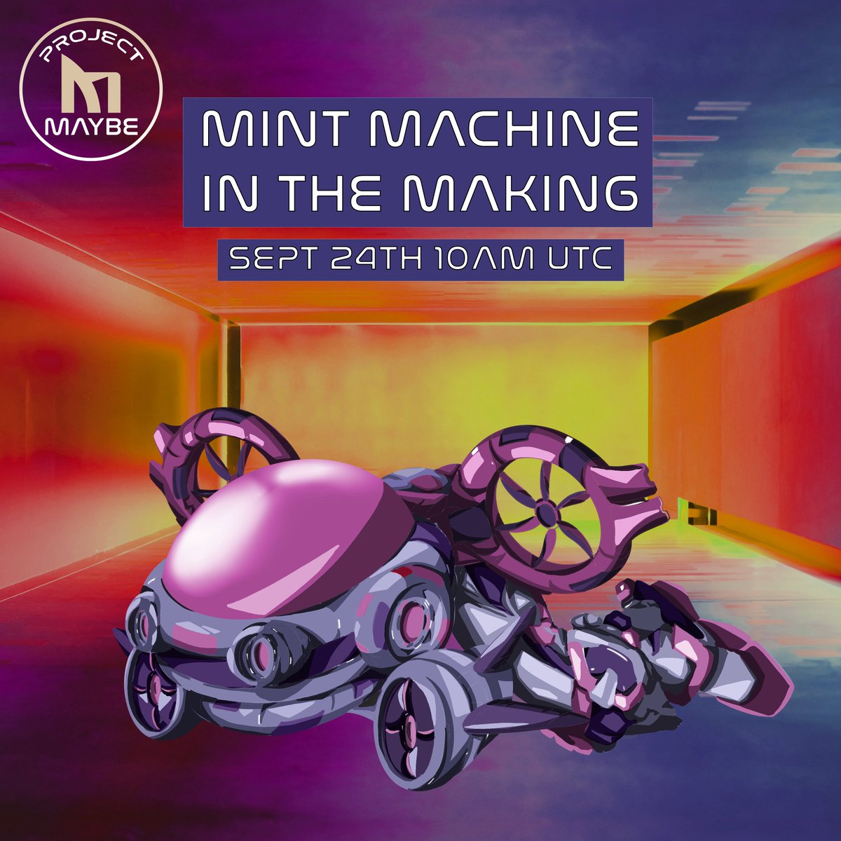 OG mint (12 hours): Sept 24 10AM UTC - 10PM
WL mint (12 hours): Sept 24 10PM UTC - Sept 25 10AM
Public mint (24 hours): Sept 25 10AM UTC - Sept 26 10AM
Note that it is over-allocated. ONLY OG GUARANTEED A MINT! Get you OG spot while they still last! discord.gg/pt9DVyf2
#NFT