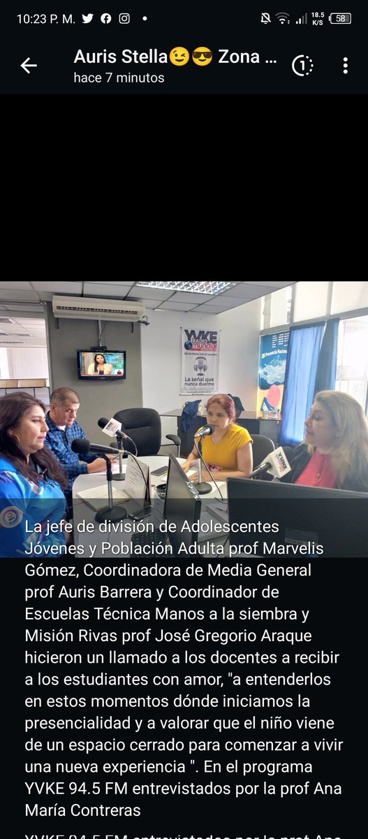 Educ. Media General Táchira tweet media