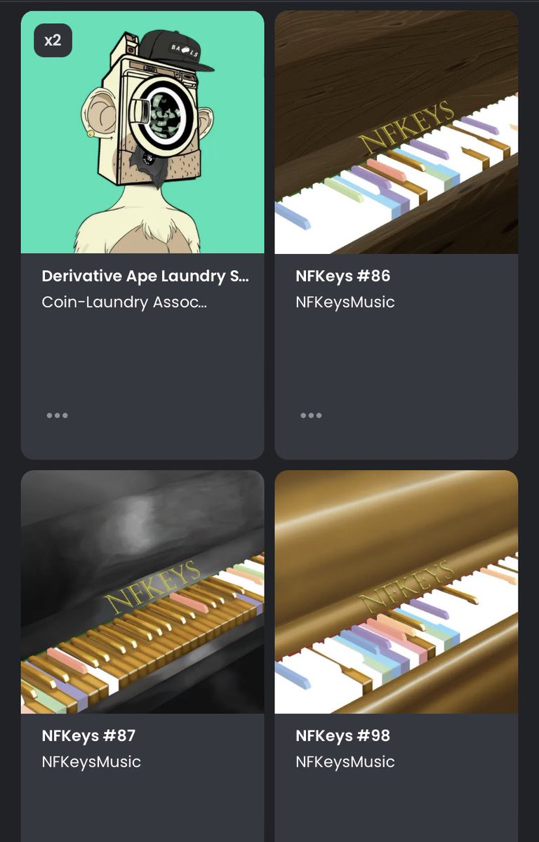 DorkLovesSports's tweet image. I love finding new things in my hidden folder. Thank you @nftcoinlaundry and @NFKeysMusic!!! 

Been a long day. I’m wiped. 

gn all