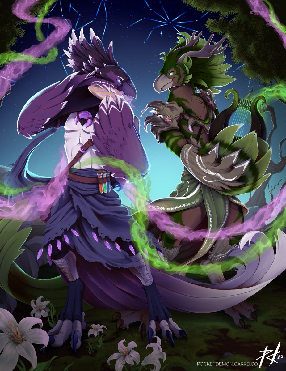 ⭐️ Commission for Korynx on FA⭐️

#painting #illustration #dnd #commissions #ArtistOnTwitter