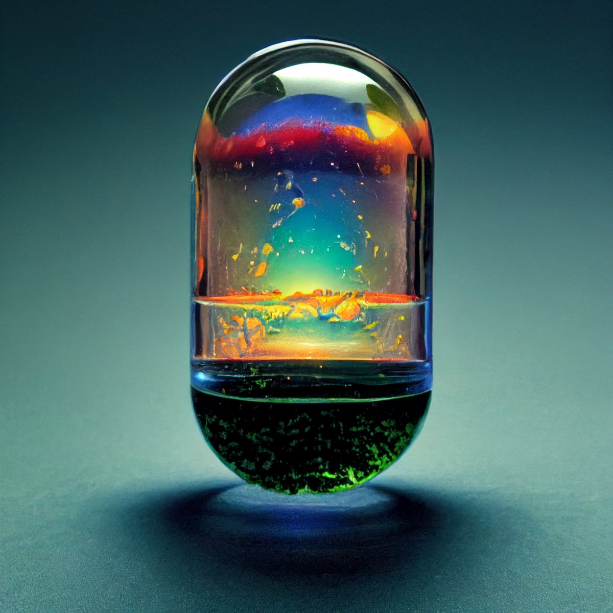 Take the pill and open your mind

There’s no need to be afraid 

This is just the start

You are about to see the world how it was intended to be seen

Relax, take a breath…

And enjoy the ℍ𝕒𝕝𝕝𝕦𝕔𝕚𝕟𝕠𝕘𝕖𝕟