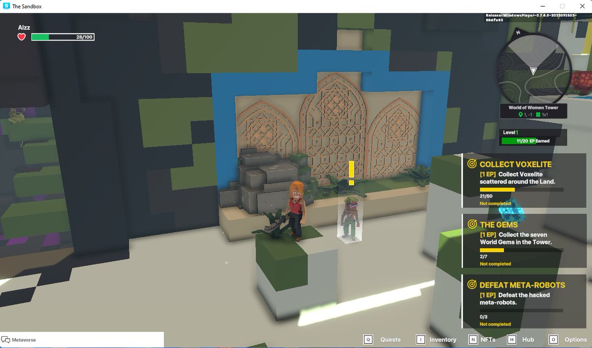 hero07653's tweet photo. @TheSandboxGame @worldofwomennft I just participated in the #SandboxAlphaS3Giveaway for a chance to win 500 SAND! Found the hidden room in World of Women Tower, check out my screenshot below!
👇 https://t.co/26EtMkvZaG