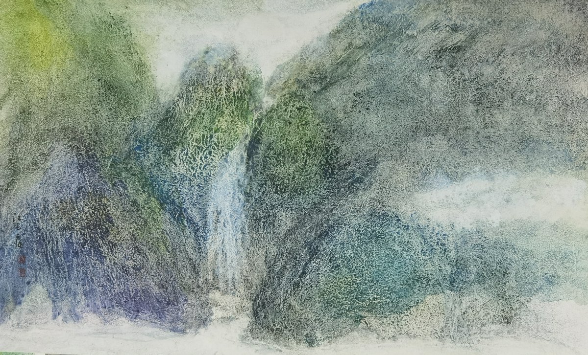 ApkNft's tweet image. Summer Language 夏語
Size : 66x42cm
Medium: Ink and colour on paper 2022

#NFT #nftcommunity #nftart #nftartgallery #artgallery #connectingart #artlab #arttransform #chineseart #newart #modernart #hkart #hkartist #artlifestyle #JudyChiang #inkart #inkpainting