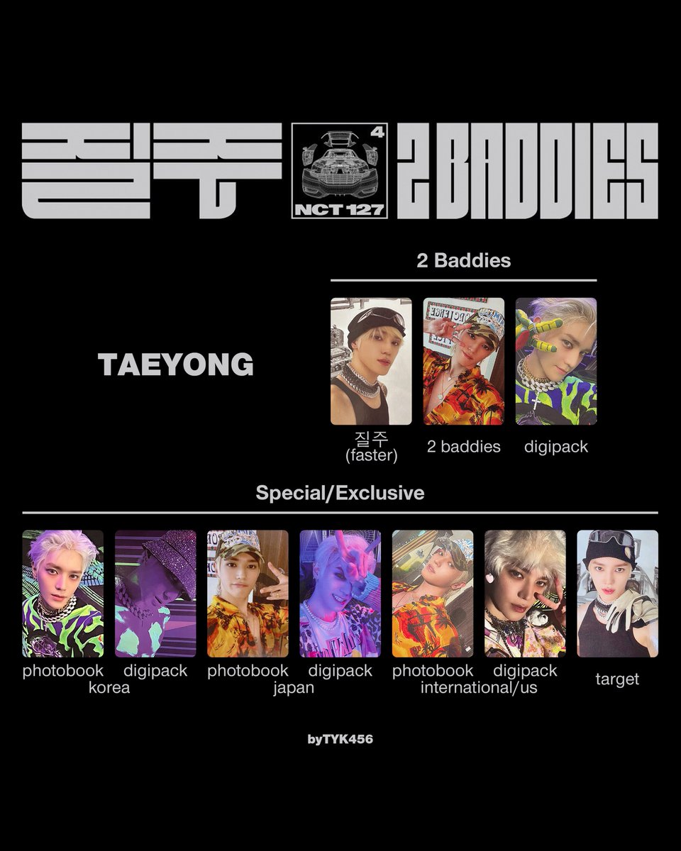 nct127 2Baddie 疾走 ジョンウ us target トレカ ᷄ɞ•᷅ 🤍 on X: 