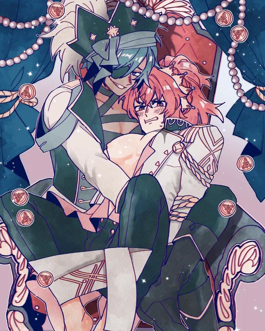 #kaeluc #luckae
My piece for the @PavoNoctuaZine Melt ///// ❄️🔥 
Thank you so much!! 🙏 