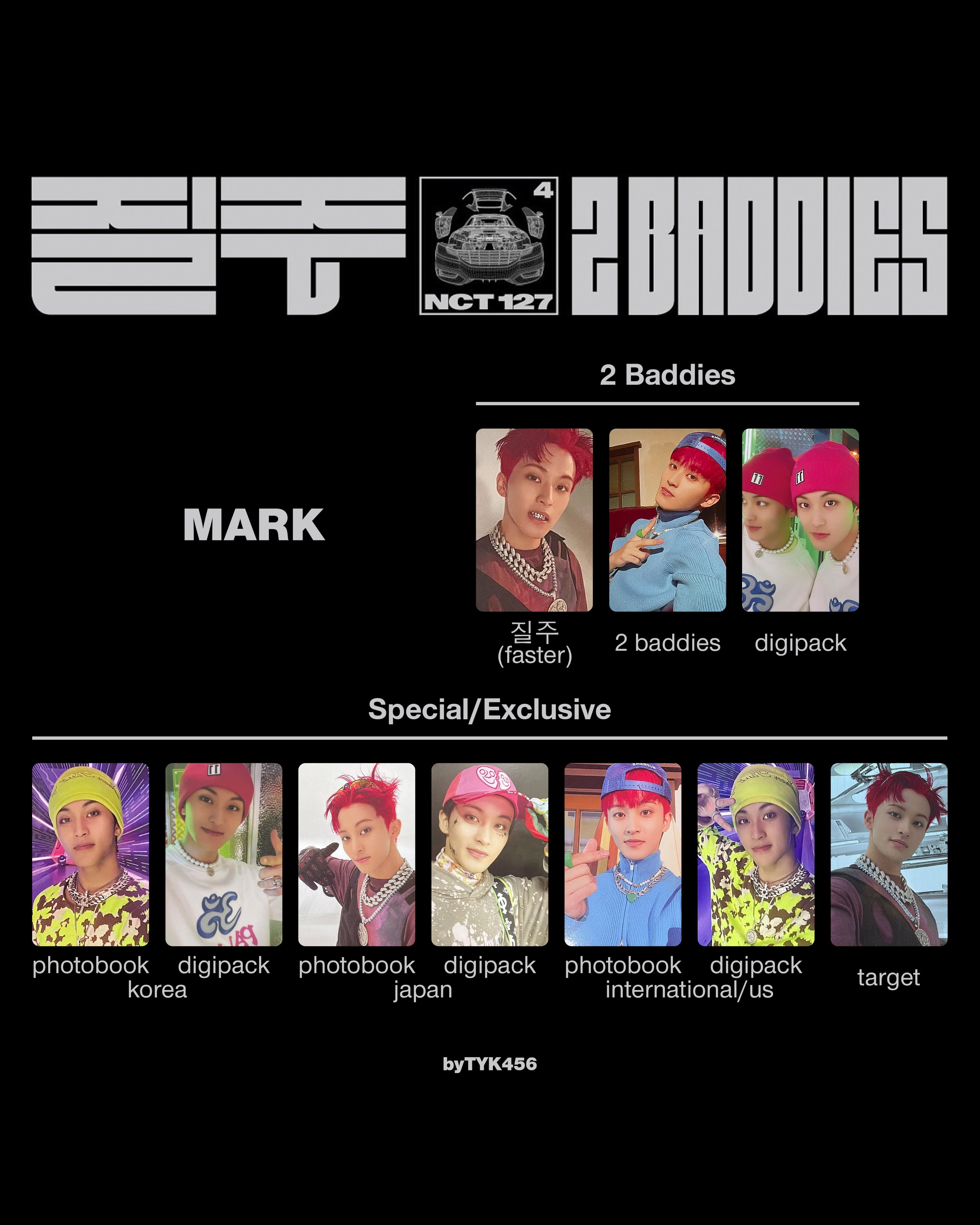 NCT127 질주 2Baddies 疾走 ひたし ドヨン トレカ NCT127 질주 2Baddies 疾走 ひたし ドヨン トレカ