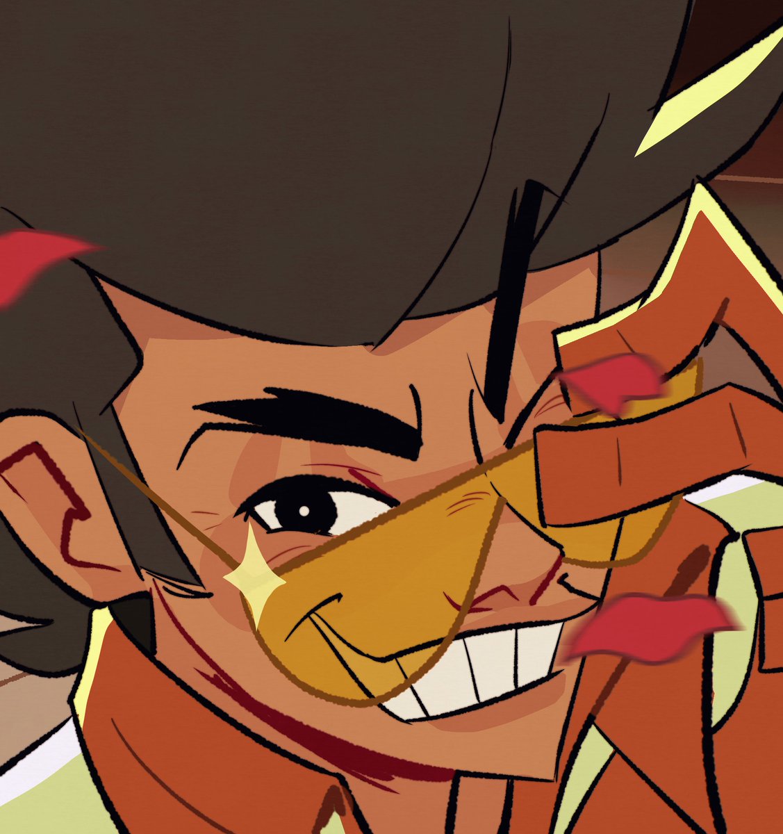 NEOBATSUIT's tweet photo. fun lou jitsu redraw hehe

 #UnpauseRiseoftheTMNT #rottmnt https://t.co/Hon9slV4RW