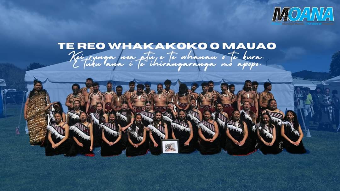 !!!TE REO WHAKAKOKO O MAUAO!!!
Ngā Kapa Haka Kura Tuarua

Kua eke atu a Te Wharekura o Mauao ki ngā kapa e iwa. Ka mihia ki te kapa, ki te whānau, ki ngā kura anō hoki. REHEKOO!!!