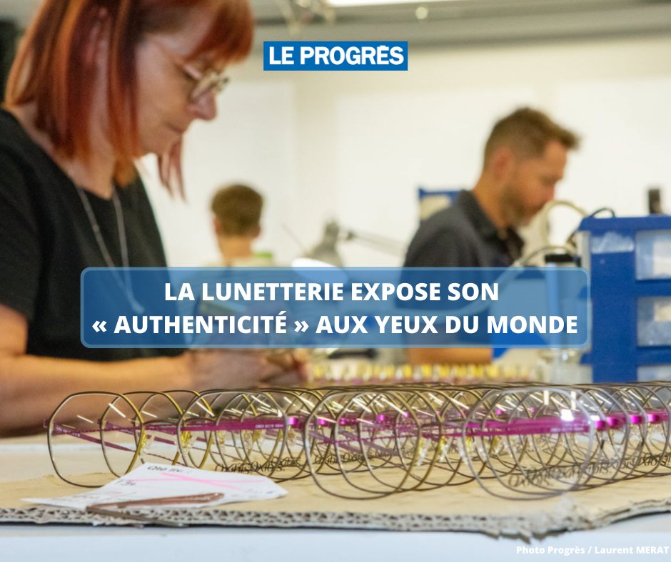 JuraProgres's tweet photo. #Jura #Economie 👓 Le salon mondial de l'optique (Silmo) est de retour à Paris, à partir de ce vendredi 23 septembre. Les lunetiers de l'Ain et du Jura y seront, pour faire la démonstration de leur savoir-faire historique. @silmoparis
➡️ https://t.co/ijz6gPESgJ https://t.co/cCCcXWmJQ7