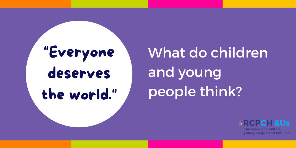 What do children and young people think? @RCPCH_and_Us asked 500 CYP across the UK what helps them to stay healthy, happy and well They highlighted their concern about the physical, mental and emotional impact health inequality can have: rcpch.ac.uk/key-topics/chi…