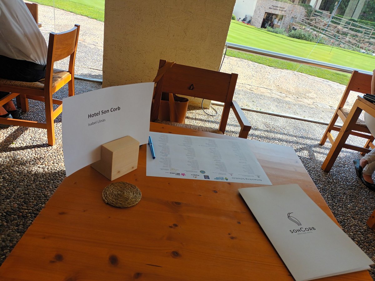 isabelllinas's tweet photo. Avui @soncorbmallorca de #network a @PulaGolf amb @GolfSonServera #CapdeperaGolf Golf @de_alcanada i un munt d,agències del sector #TurismeSostenible #Golf #EastMallorcaGolf @Visitcalamillor https://t.co/SlkloJM0o9