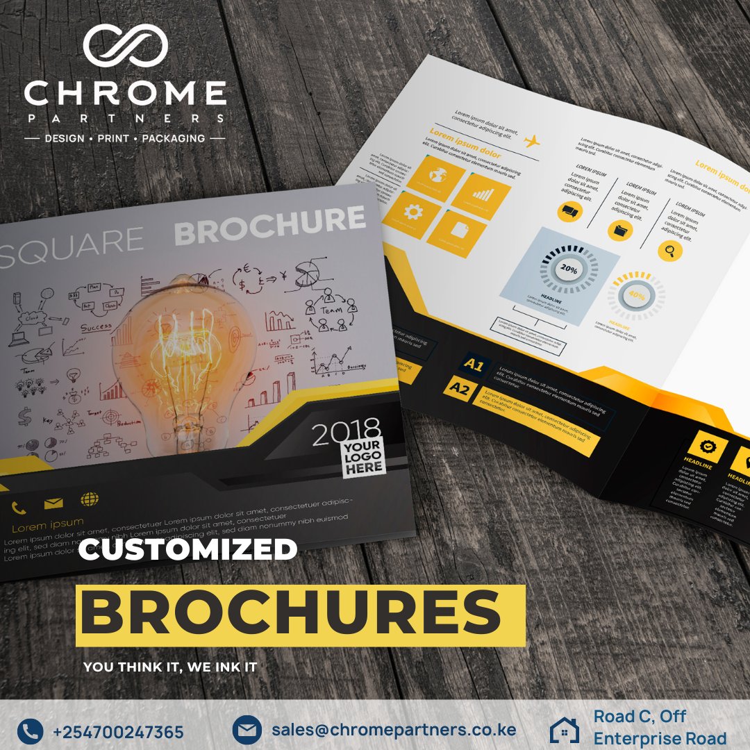 ChromePartners's tweet photo. People are more likely to believe tangible marketing materials that they can hold and touch. If your company can send printed advertisements to its target audience, it has a better chance of establishing credibility.
#Chromepartners #Thepowerofprint #Brochures https://t.co/dHKqcinxc5