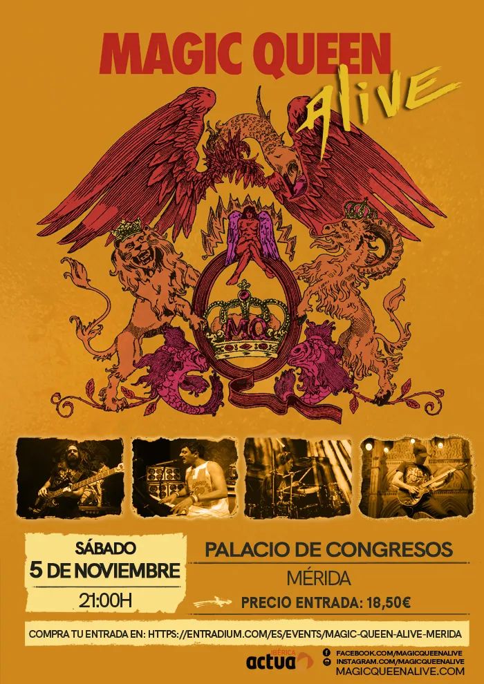 🎊 Disfruta de los próximos eventos en el Palacio de Congresos de Mérida. Consulta aquí toda la información 👇

ℹ️palcongrex.es/index.php?modu…

#PalaciodeCongresosdeMérida