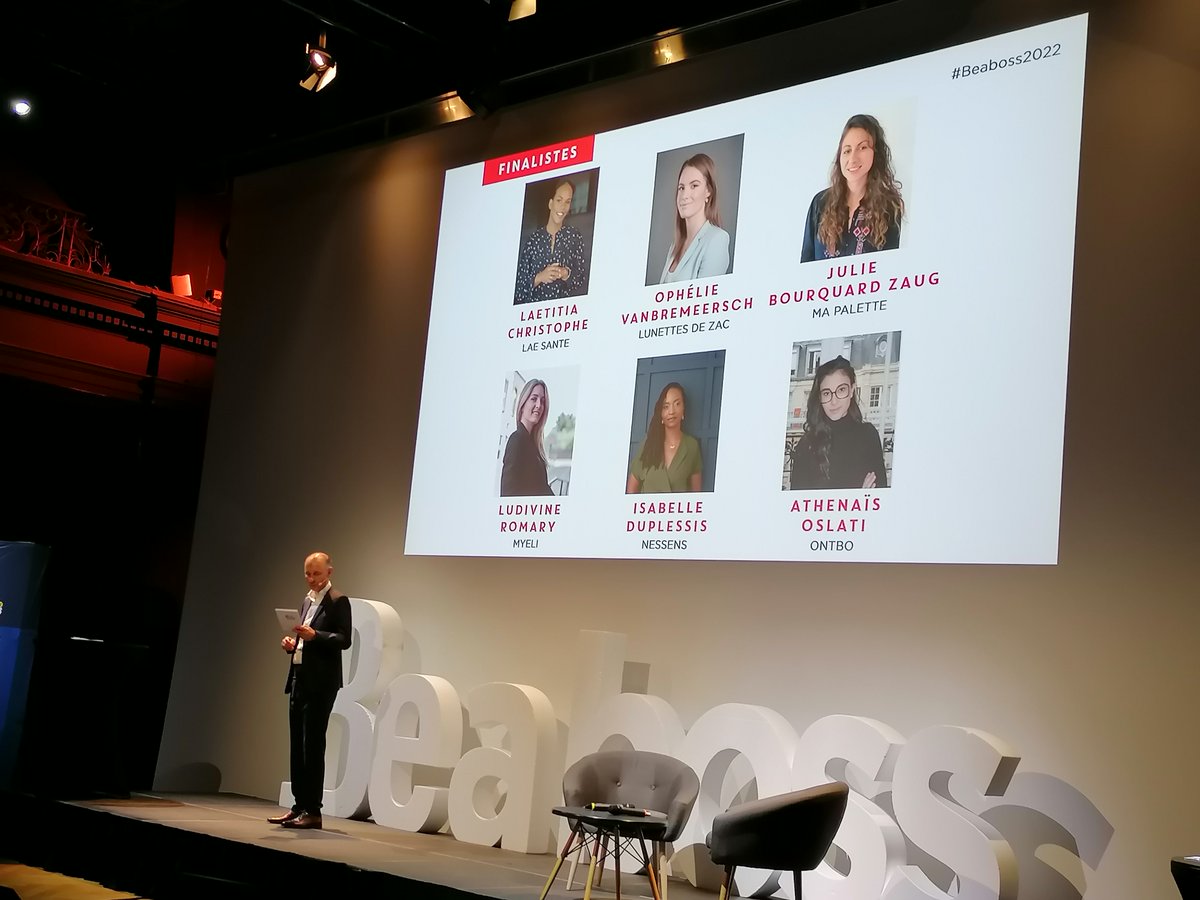 C’est l’heure des startup pitchs  N°2 
Découvrez les 6 prochaines finalistes :
 
@JulieBourquardZaug - Ma Palette, @LaetitiaChristophe - LAE, @IsabelleDuplessis - NESSENS, @AthenaisOslati - Ontbo, @LudivineRomary - MyEli, &amp; @OphelieVanbremeersch - Lunettes de Zac. 

<a href="/Beaboss_mag/">Be a Boss</a>