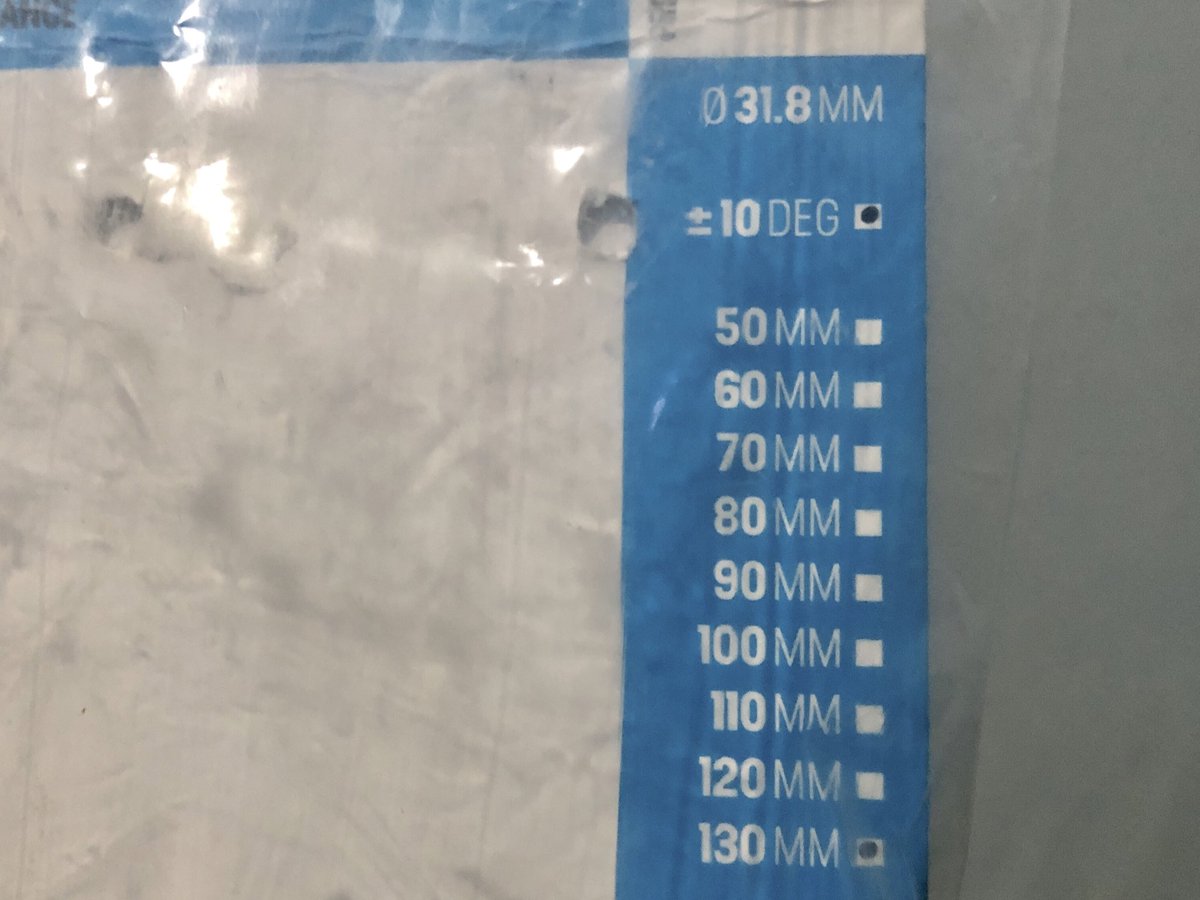 WTS!!!
Stem PRO PLT 130mm 10deg, very good cond like new (manual book dll lengkap) pemakaian fitting aja, 750rb
Marketplace ready tokopedia #fnfjb