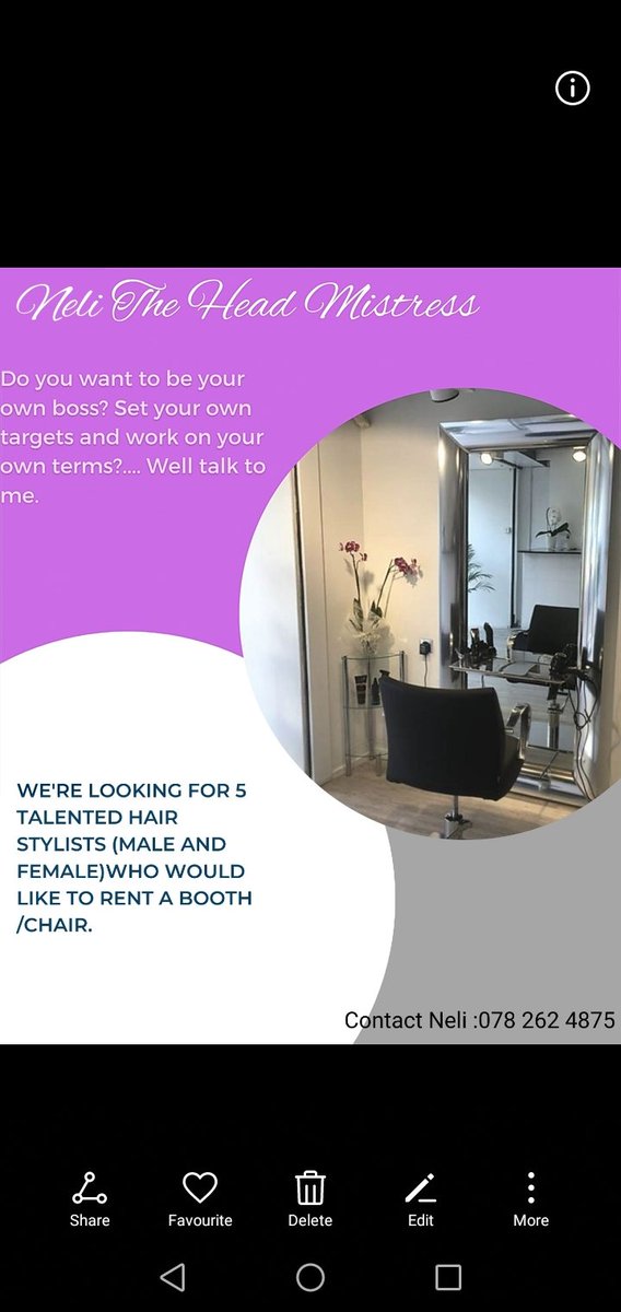 DokodaNeli's tweet photo. #BloemTwitter #UFS #BloemBusinesses #GirlTalkZA
We're still looking for hair stylists. Don't miss out on this opportunity. https://t.co/x0reGJ7hzK
