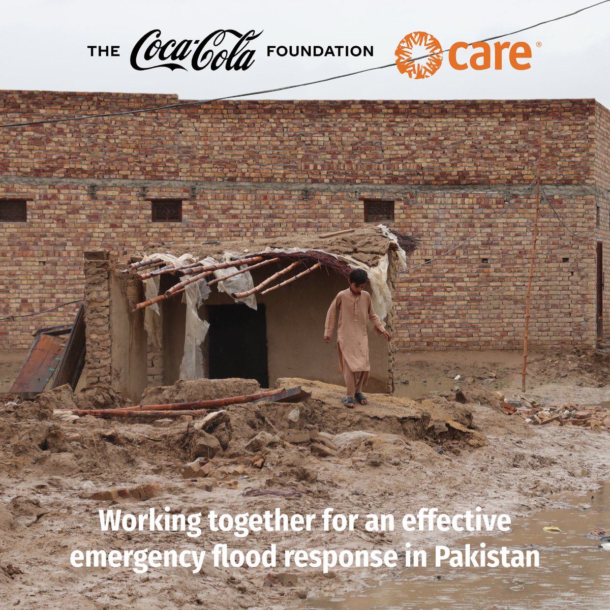 To further @CAREPakistan_ commitment to uplift Pakistan’s vulnerable communities in remote areas. @CAREPakistan_ in partnership with @CocaColaCo @cocacolapak is working together on immediate relief efforts in Pakistan for approximately 1,000 households #TCCF #CARE #FloodRelief
