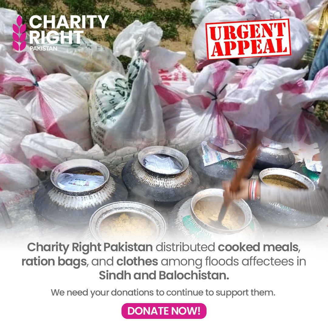charityrightpk's tweet photo. Flood affectees are facing severe crises. We urgently need your help to support them. Donate now at https://t.co/mQbUUTjDgJ

#CharityRightPakistan #floodreliefdrive https://t.co/tgdAVAIayL