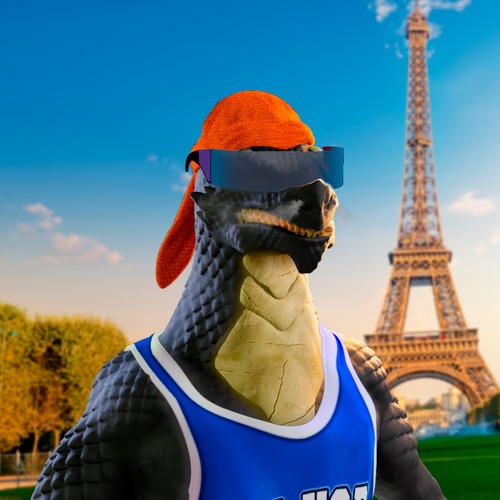 JakeGagain's tweet photo. Went To The Eiffel Tower To Recreate The @VDSC_Official Paris NFTs. How'd We Do?! ⚡️ @VoltInuOfficial https://t.co/Nx7Q9cNey7