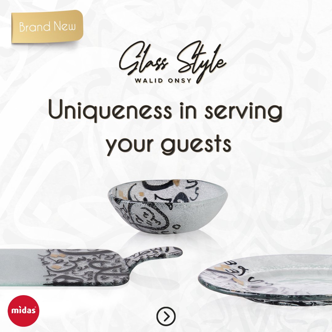 midaskuwait's tweet photo. Midas always let you serve your guests in a unique yet elegant way
#MidasFurniture #Accessories #GlassStyle #Showroom #Website #GlassAccessories #Elegance #Decor #HomeDecor #Uniqueness #Midaskuwait #Art #Elegance #kuwait https://t.co/0jiFAWLeQY