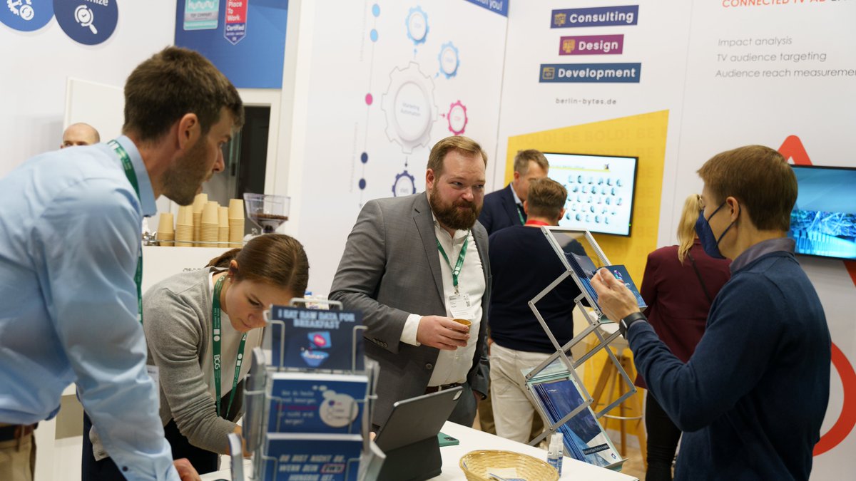 Tag 2 auf der DMEXCO 🚀 
Komm bei uns und unseren Partnern Berlin Bytes  und XAD spoteffects GmbH vorbei und hol dir besten Kaffee von unserem Barista ☕

Wir freuen uns auf deinen Besuch. 

#dmexco2022