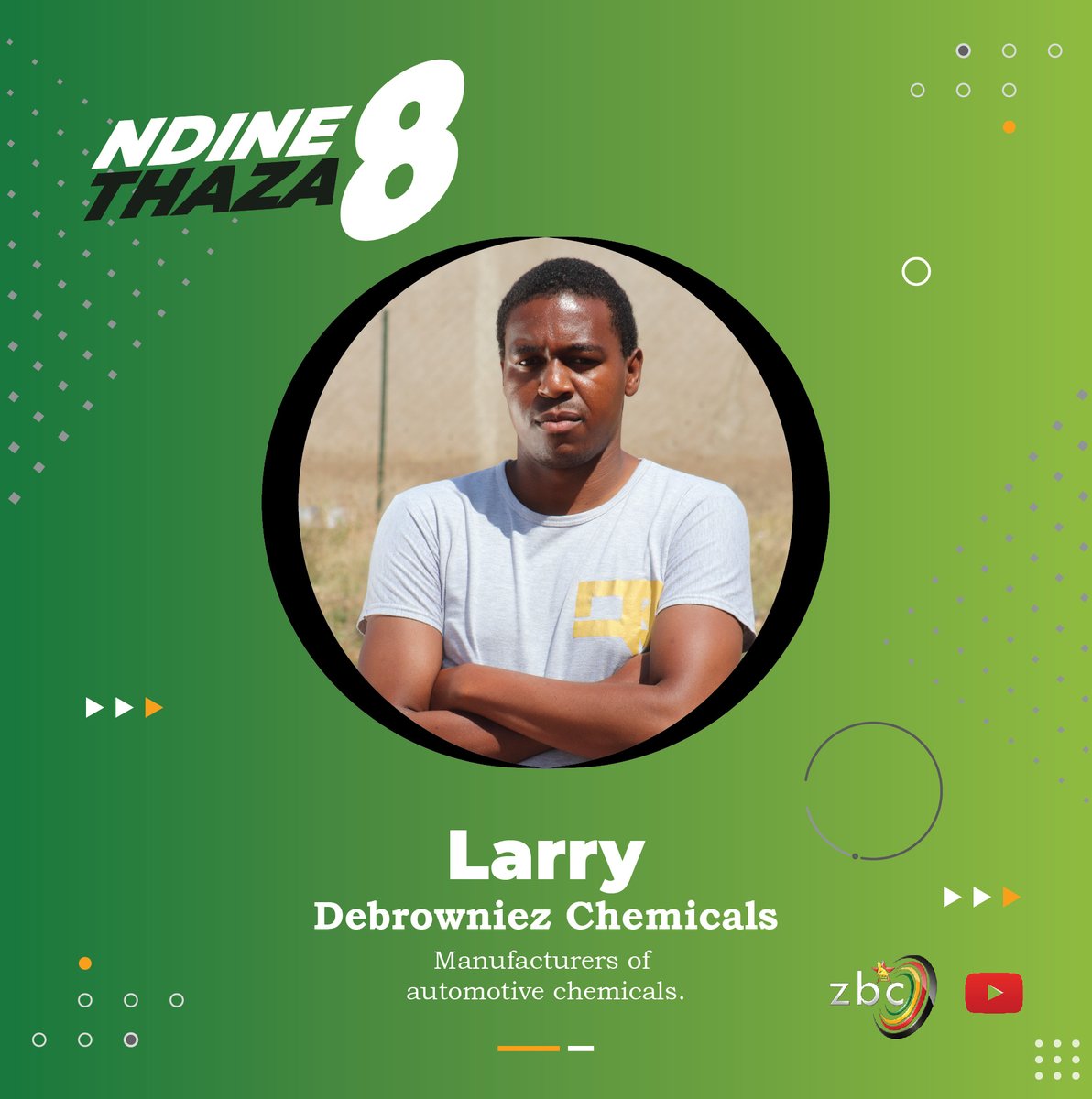 Meet Larry Mzezewa the founder of Debrowniez Chemicals who are into manufacture of automotive chemicals including engine cleaner and degreaser. Larry is passionate about science and research. They have also since ventured into manufacture of juices. #ndinethaza <a href="/ZBCtv/">ZBCTV</a>