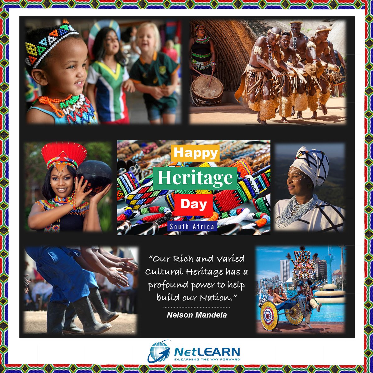 NetLEARN_SA's tweet photo. Happy Heritage Day South Africa! #heritageday #heritagedaysouthafrica #proudlysouthafrican #durban #netlearn #southafricanheritage #braaiday https://t.co/NT49ykAjsu