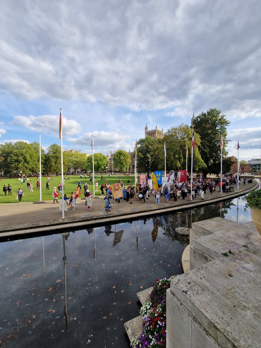 CFPRresearch's tweet photo. Twinning ceremony with #StateOfPrint and procession through Bristol to kick off #IMPACT12 yesterday! https://t.co/JGC3MvP12Q