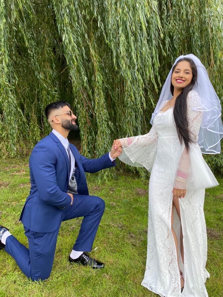 Congratulations to two of our business students who met during their first year here at BGU and recently got married. #LoveIsAllAround