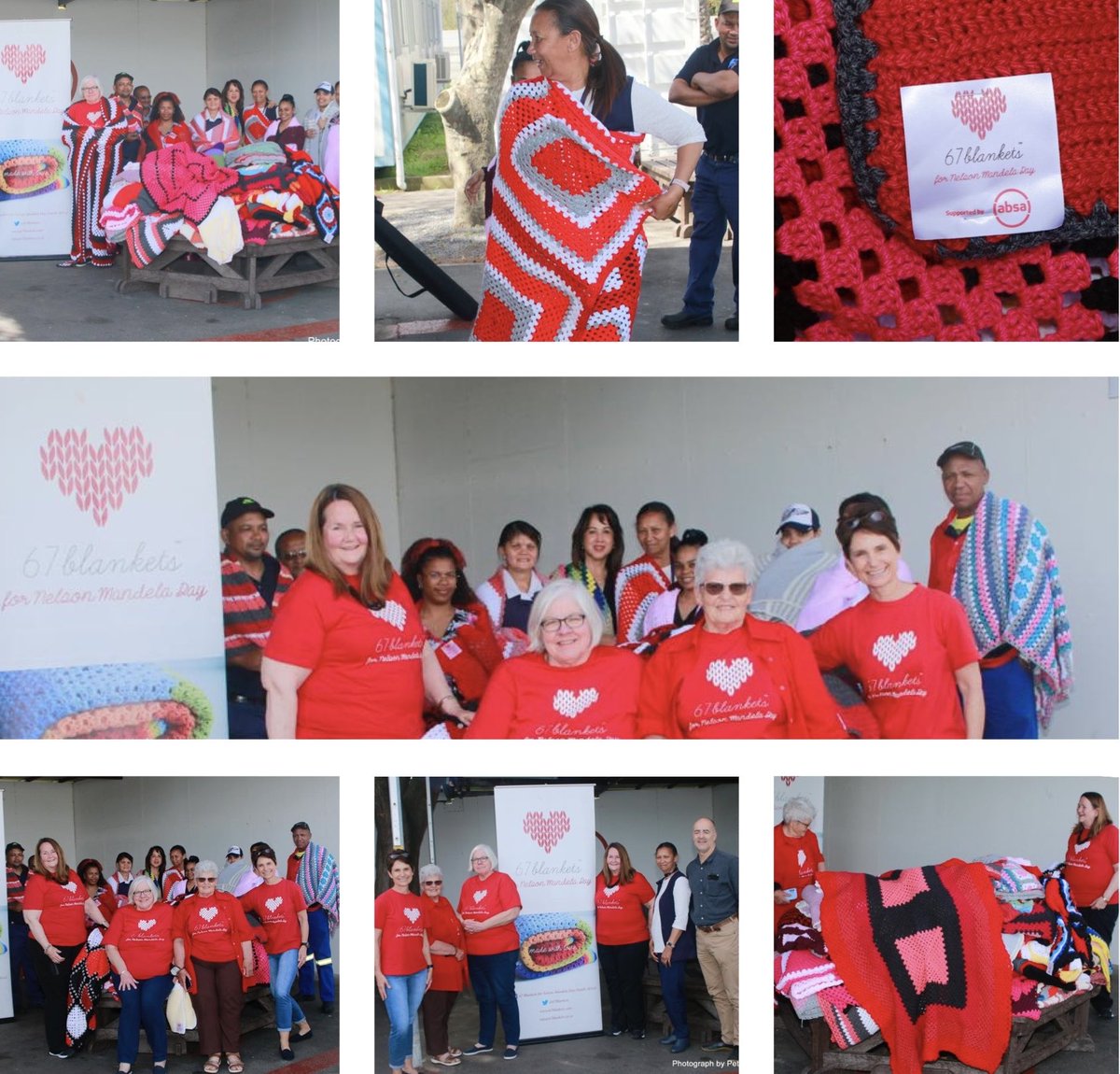 marchellehendri's tweet photo. A #SHOUTOUT #THANKYOU to you @Carolyn_Steyn @67Blankets @llefevre111 @Alikibrunt #knitters #sponsors
for bringing #warmth #colour to all the #patients at #SonstraalHospital #Paarl
Great #Partnerships #MakingItBetterTogether
#Community #Love
❤️🇿🇦 https://t.co/wWCd5qatGz
