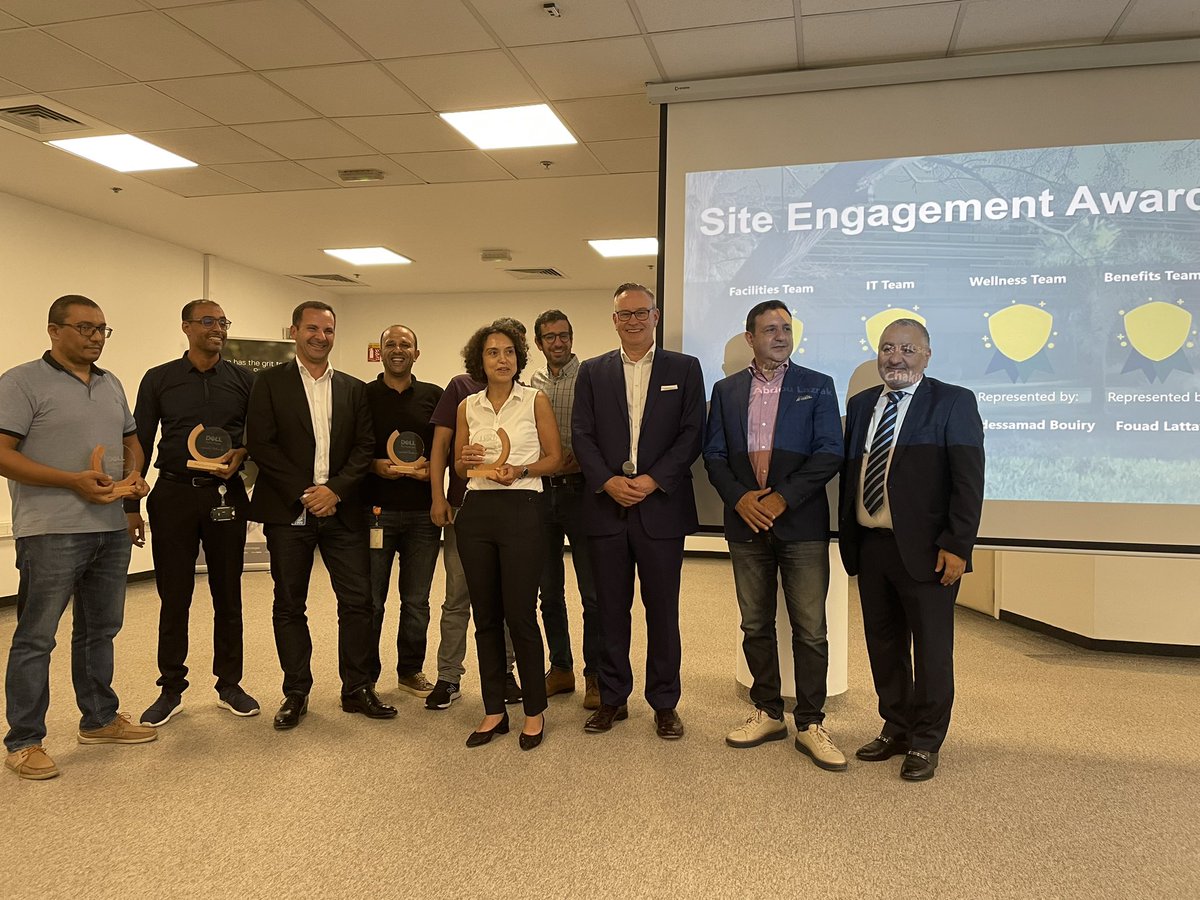 ghitasbn's tweet photo. Honoured and proud to host @AdrMcDonald &amp; @AnwarDahab in Casablanca! Incredible energy on leadership Town Hall sharing the perspective of the immense opportunity ahead!#IWork4Dell @garyfoxy1 @mamin624 @HMahakian @AkhalilDellEMC @imane_elaasri https://t.co/7E4yN0yH8F