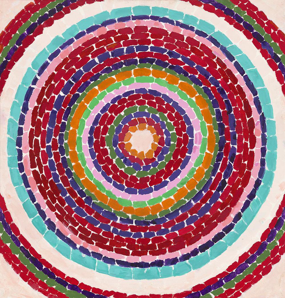 soysauuce's tweet photo. Hoy celebramos a la pintora afroamericana: Alma Woodsey Thomas (1891—1978). Adscrita al expresionismo abstracto es reconocida como una de las grandes maestras de los campos de color. Su carrera comenzó cuando ya tenía 70 años, tras jubilarse. https://t.co/PpbecDsKA2