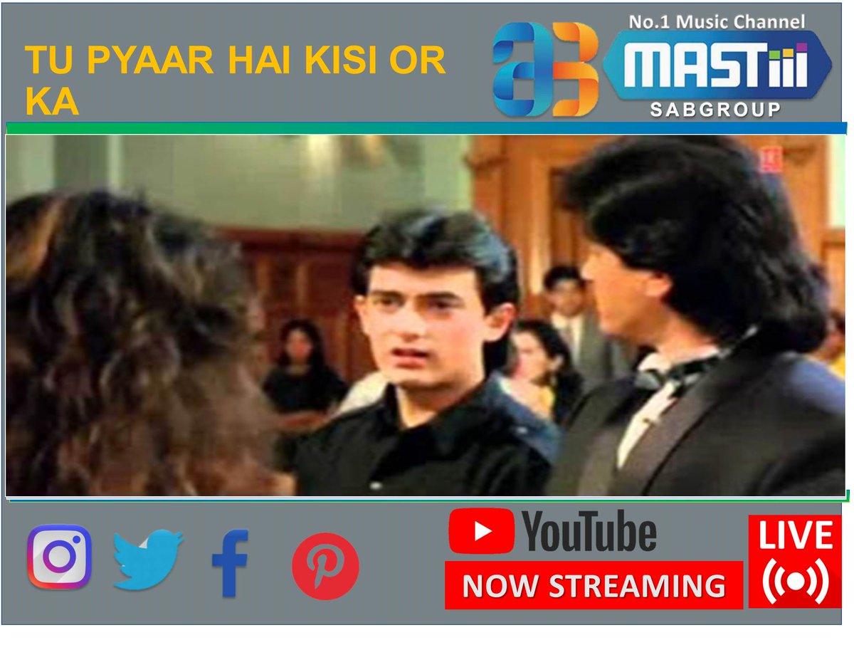 mastiiitv's tweet photo. TU PYAAR HAI KISI AUR KA IS STREAMING NOW WATCH MASTIII TV LIVE https://t.co/YAgGraA38H #mastiii, #indianmusicchannellive, #indinmusicchannellivestreaming, #mastiiilive, #bolllywoodmusicchannellive, #freemusicchannellive, #freelivestreaming, #musicchannelmastiii, https://t.co/sfRjpePW0y