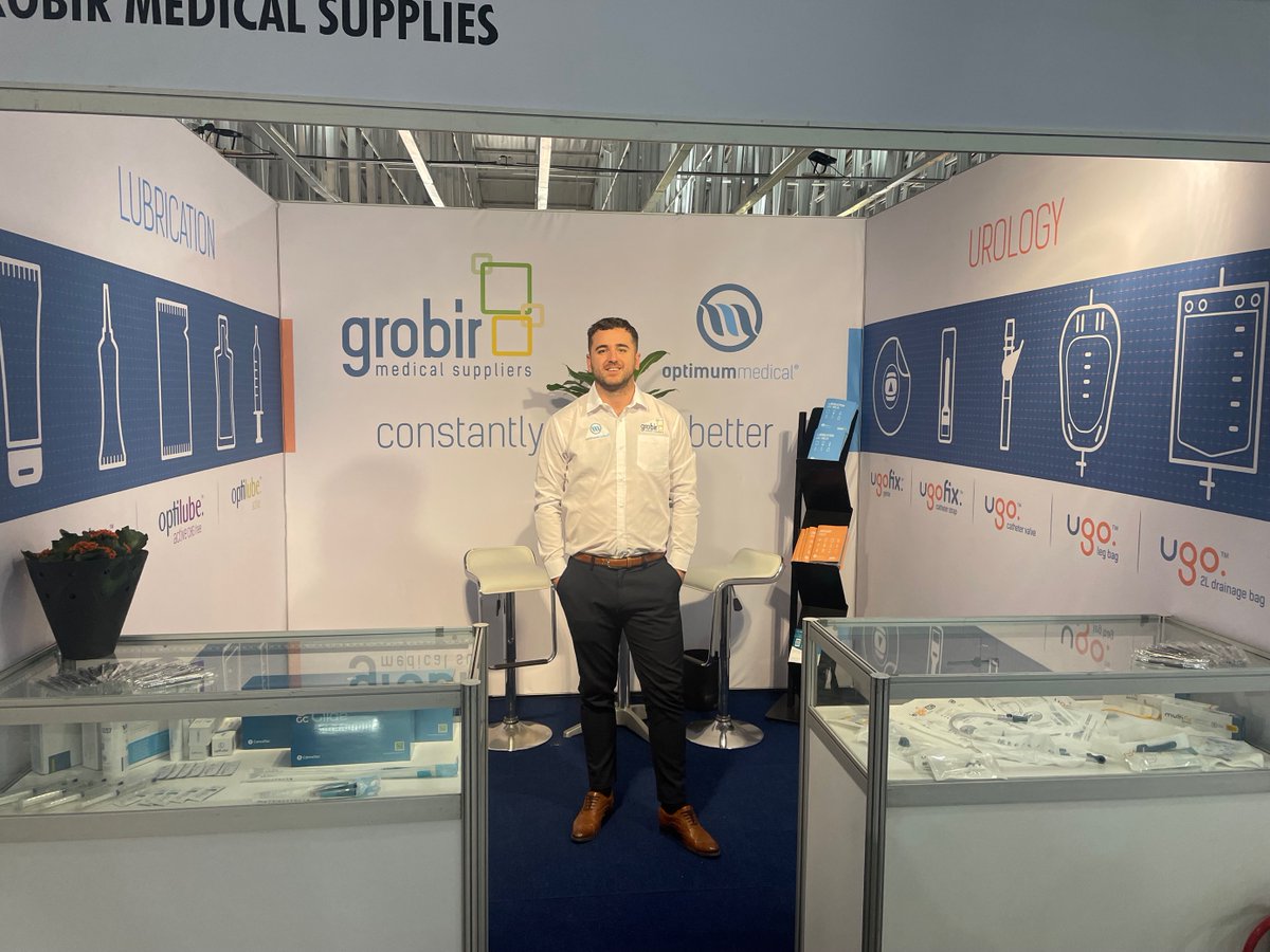 OptimumMedical's tweet photo. Our International Business Manager, Zach Hodder, is at the South African Urology Association Annual Congress, exhibiting in partnership with Grobir Medical Suppliers. He'll be on Stand 19 until the 25th September, alongside our partners at Grobir Medical Suppliers. https://t.co/NacBFtuZFH