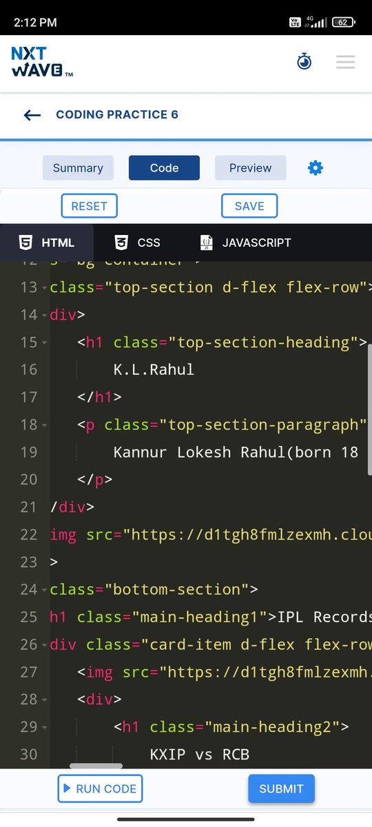 _deekshitha_d's tweet photo. Done vth another coding practice-6 ππ»...
It took a lot of tym but tried my best to make it exactly as in referred image...looking forward for more coding practices....thanks to @nxtwave_tech and everyoneπ....
#nxtwave #ccbpians #thankful #coding #people #nxtwavetech https://t.co/7M1IasgJxG