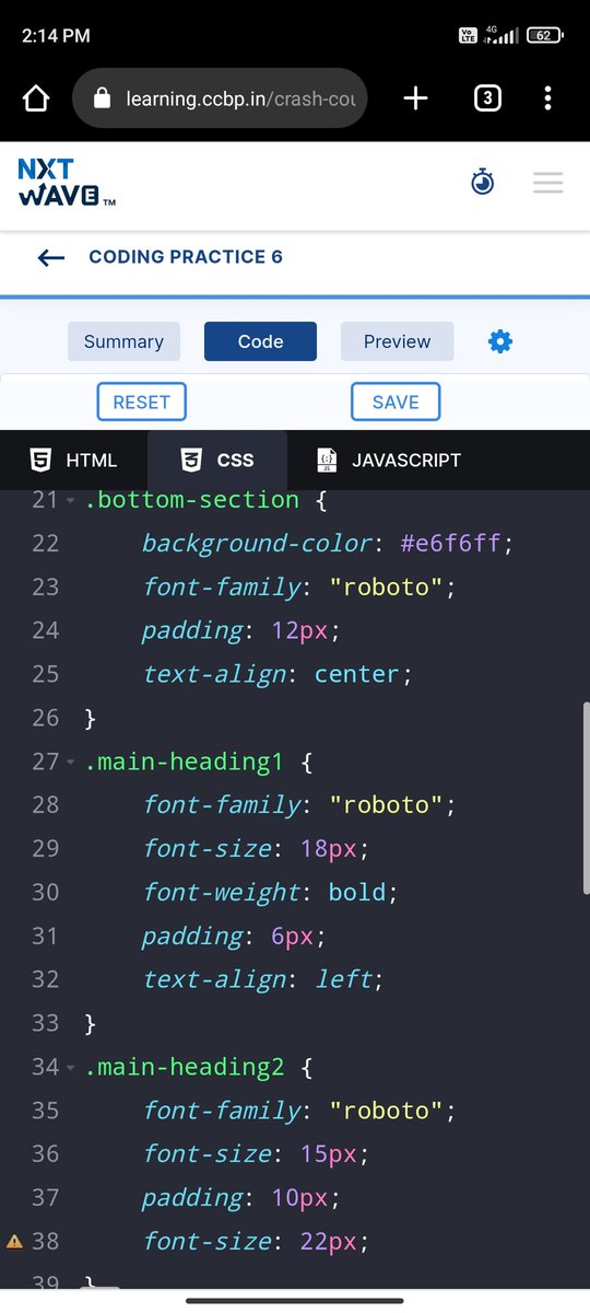 _deekshitha_d's tweet photo. Done vth another coding practice-6 ππ»...
It took a lot of tym but tried my best to make it exactly as in referred image...looking forward for more coding practices....thanks to @nxtwave_tech and everyoneπ....
#nxtwave #ccbpians #thankful #coding #people #nxtwavetech https://t.co/7M1IasgJxG